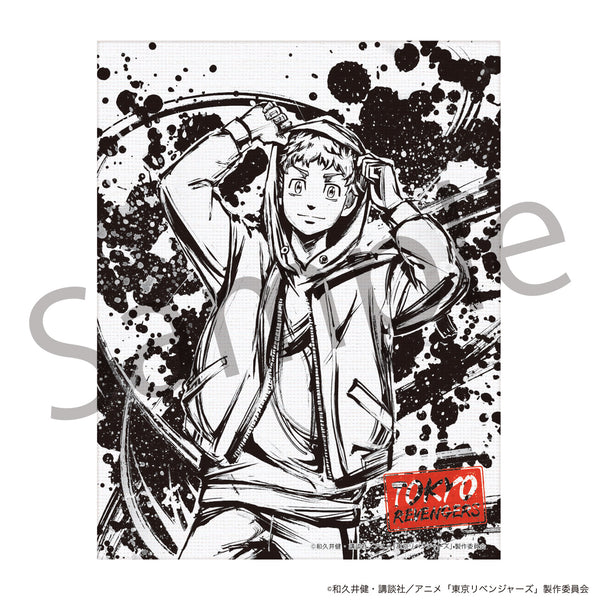 『東京リベンジャーズ』ミニキャンバス 墨絵 花垣武道 (タケミチ)